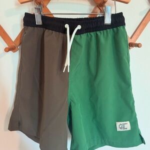 Cotton On Kids shorts Trunks Green Brown Black